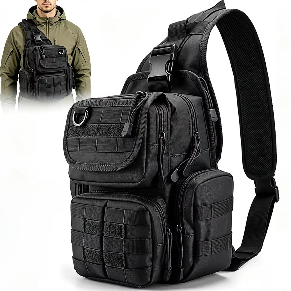 حقيبة مسدس تكتيكية للحمل المخف - مراجعة Edc Concealed Carry Sling Bag وسعره