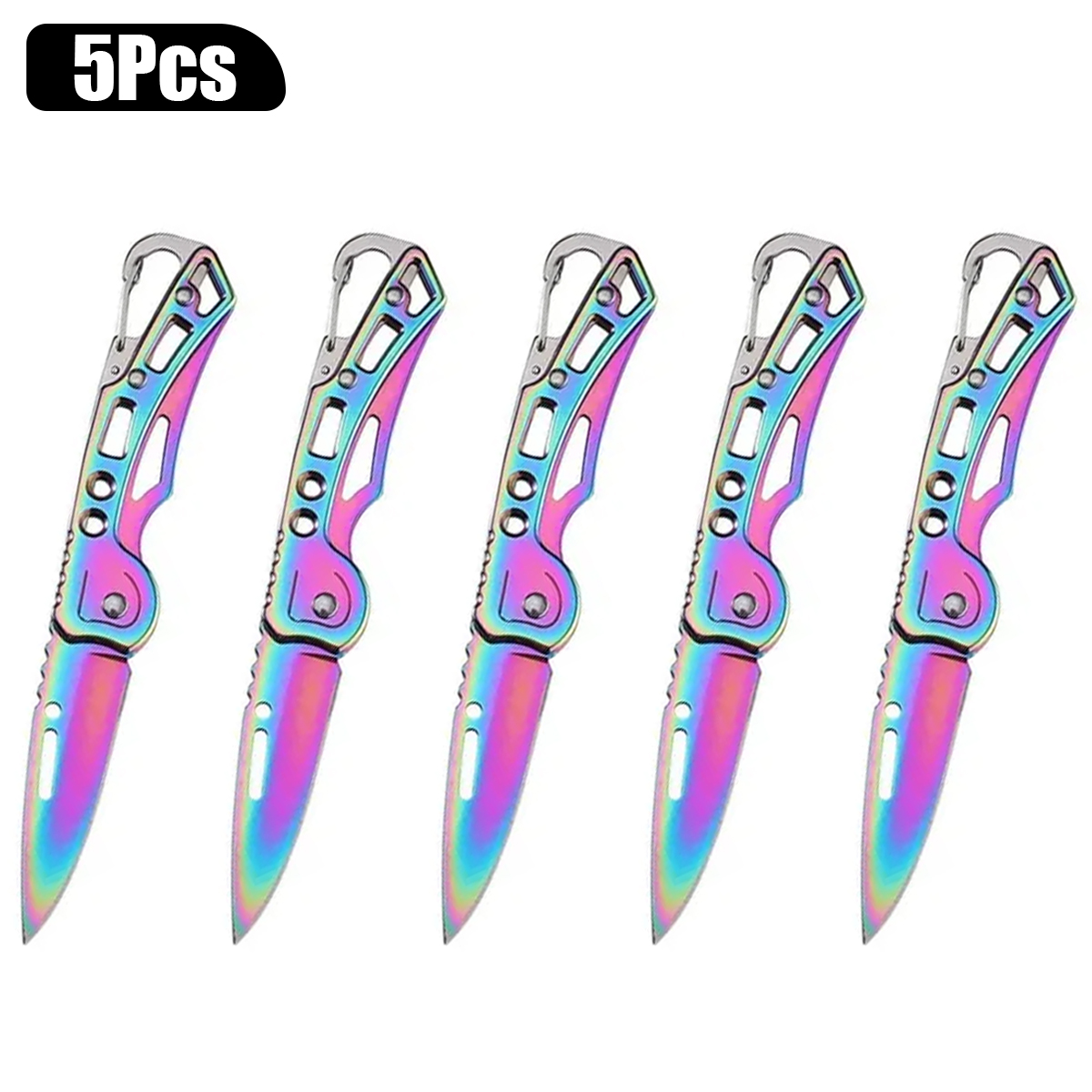 مجموعة سكاكين جيب متعددة الاست - مراجعة Edc Carry Pocket Knife وسعره